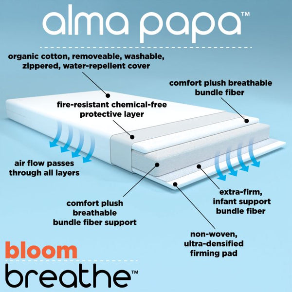 alma papa crib breathe mattress