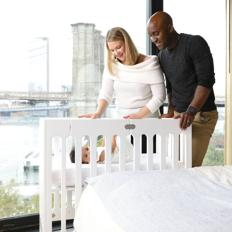 alma mini crib breathable mattress bloom